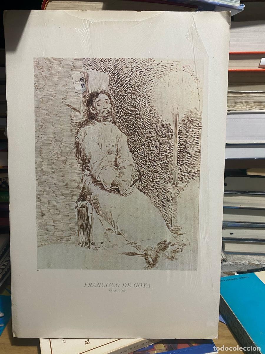 Libros de segunda mano: LAMINAS DE ARTE, FRANCISCO De Goya, EL AJUSTICIADO