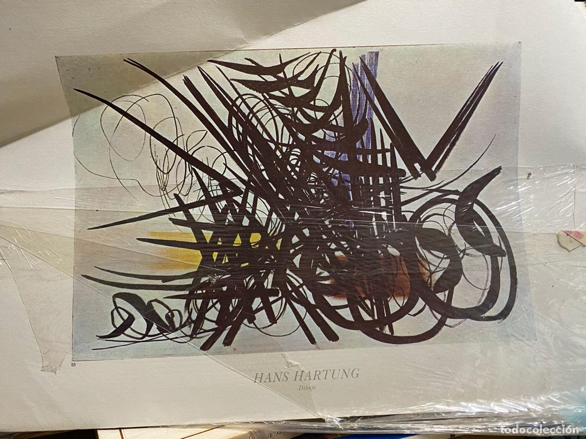 Libros de segunda mano: LAMINAS DE ARTE, HANS HARTUNG, DIBUJO