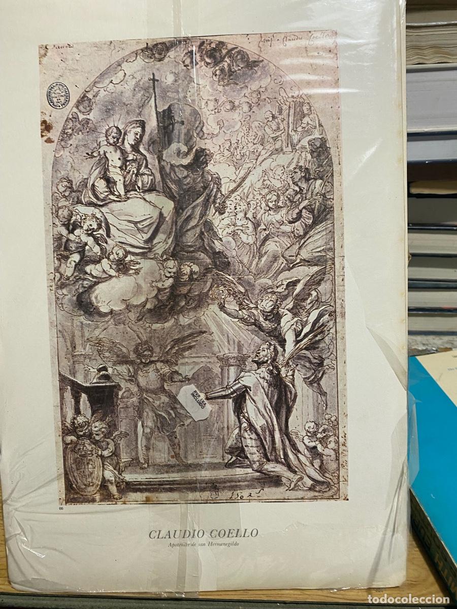 Libros de segunda mano: LAMINA DE ARTE, CLAUDIO COELLO