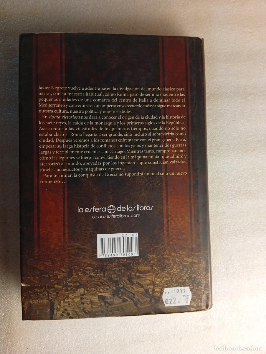 Libros de segunda mano: ROMA VICTORIOSA JAVIER NEGRETE - Foto 4