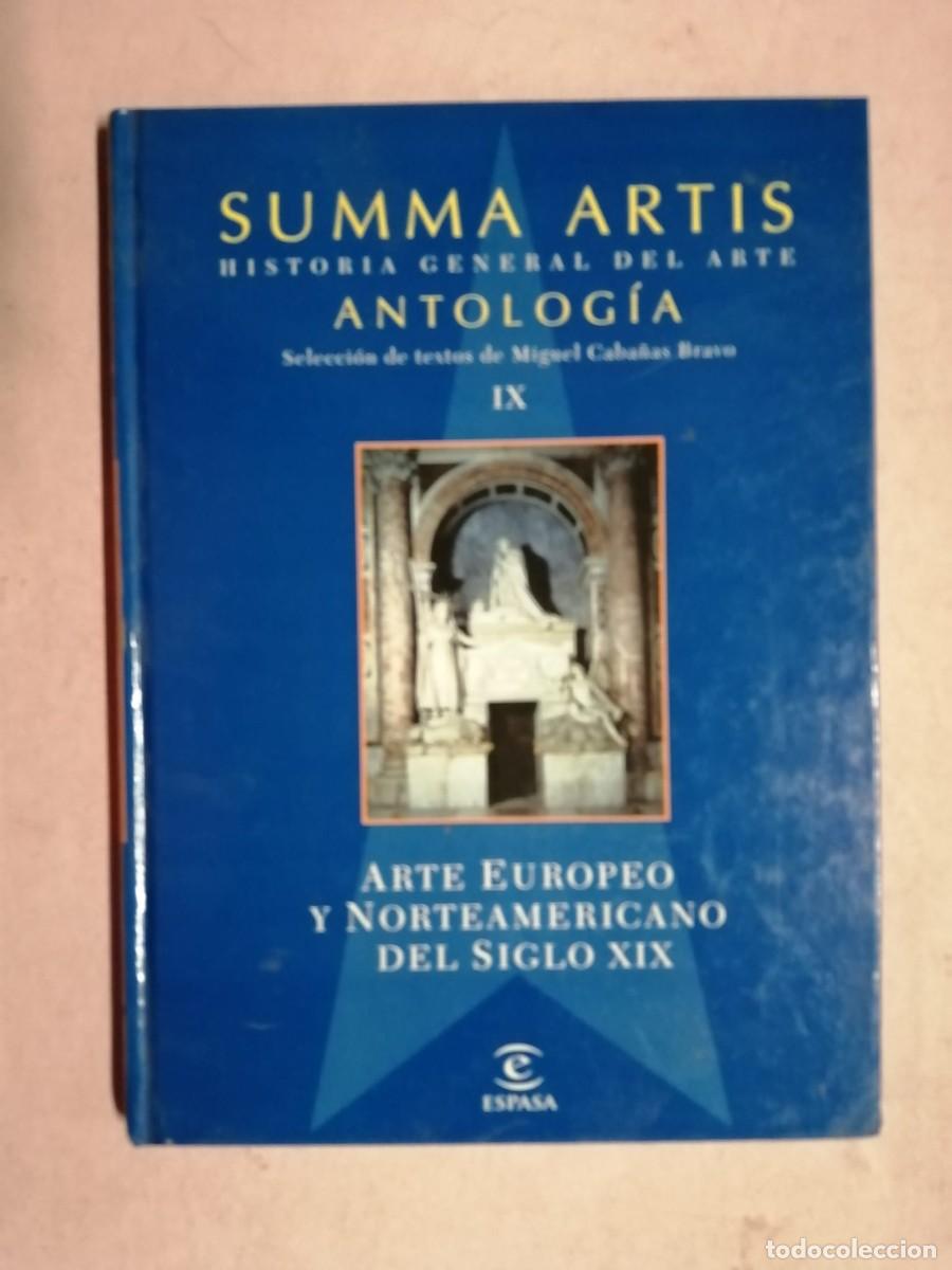 Libros de segunda mano: SUMMA ARTIS. ANTOLOGIA IX. ARTE EUROPEO Y NORTEAMERICANO DEL SIGLO XIX