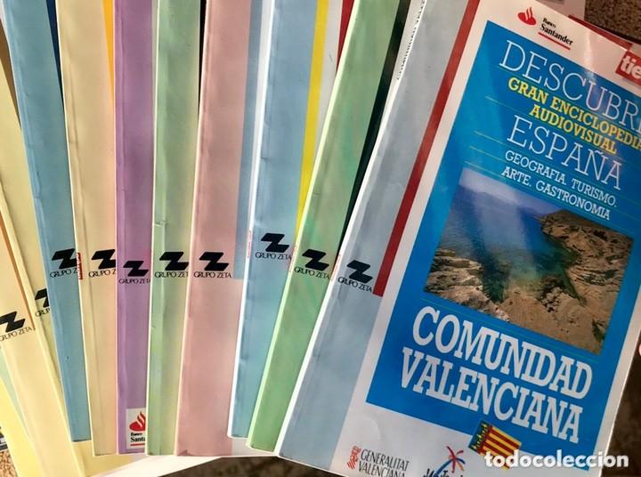 Libros de segunda mano: Descubrir Espa&ntilde;a. Gran enciclopedia audiovisual. VV.AA.