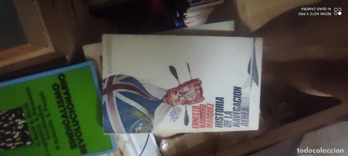 Libros de segunda mano: Historia de la navegaci&oacute;n a&eacute;rea.- Navarro, Ernesto