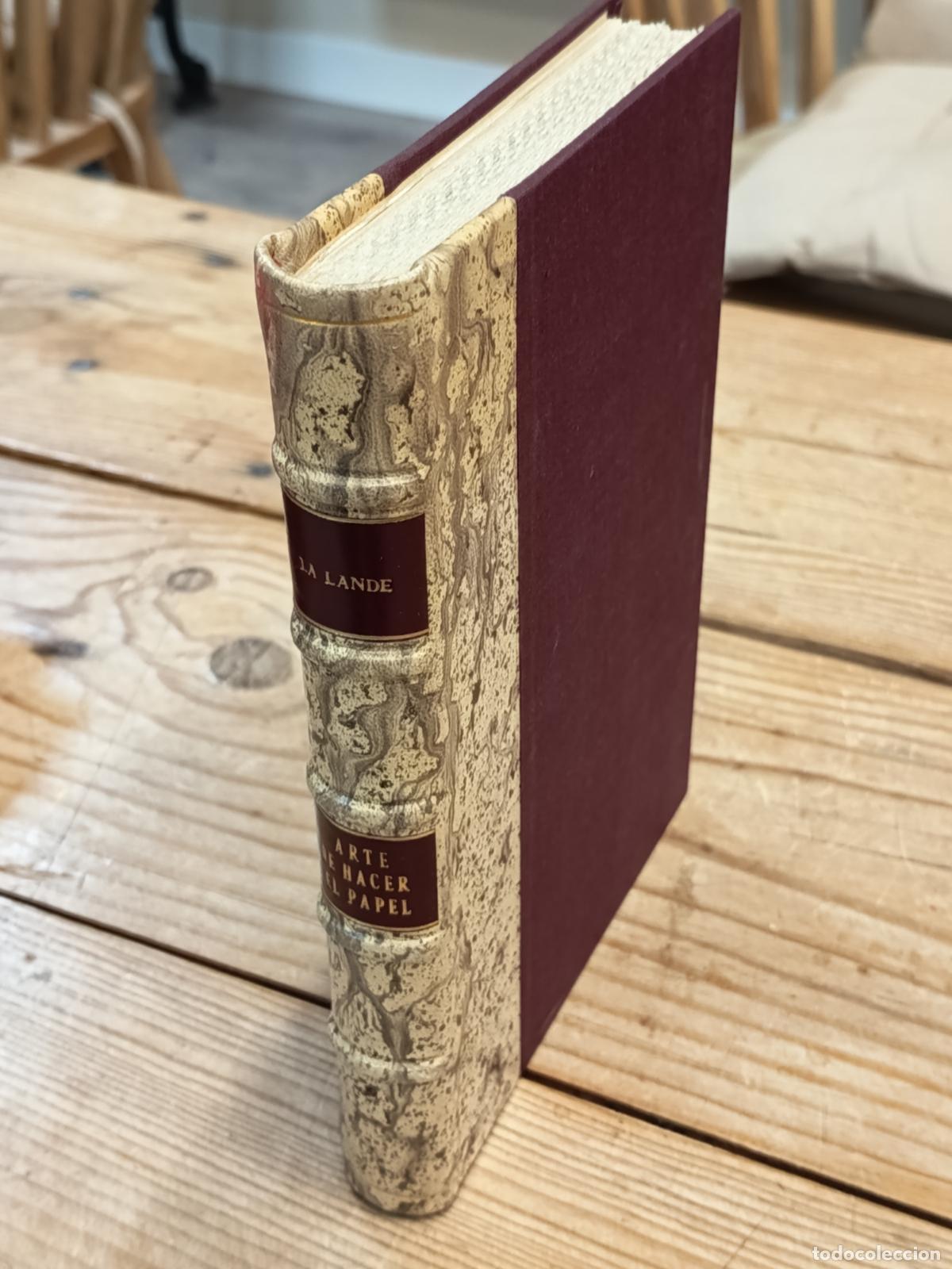 Libros de segunda mano: 1968 - LANDE - ARTE DE HACER EL PAPEL, SEG&Uacute;N SE PRACTICA EN FRANCIA, HOLANDA, CHINA Y JAP&Oacute;N