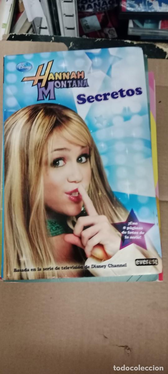 Libros de segunda mano: HANNAH MONTANA SECRETOS LIBRO GG-AUR
