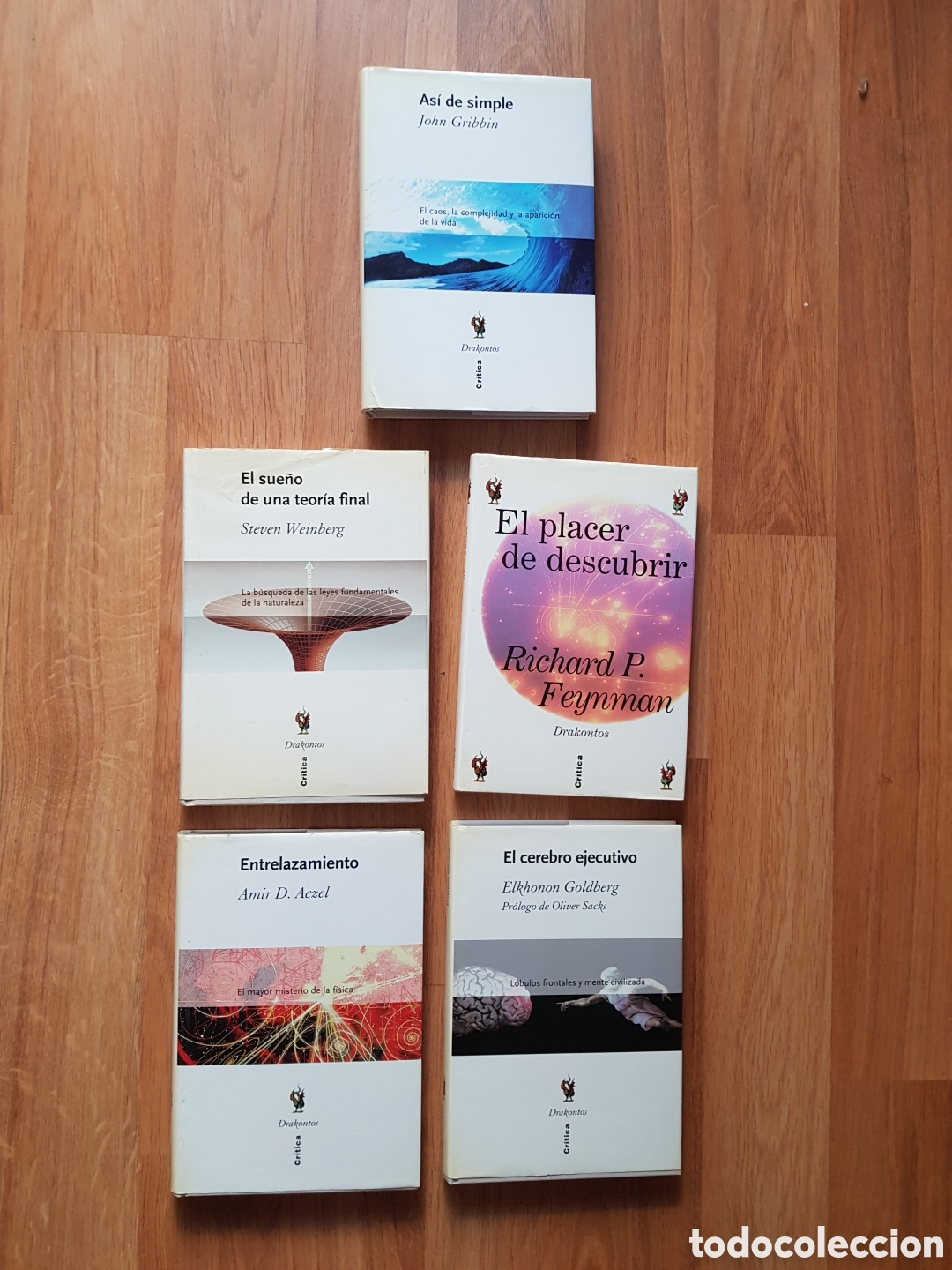 Libros de segunda mano: Lote. Ed. Critica. Asi se siempre. Entrelazamiento. El placer de descubrir. El cerebro ejecutivo.