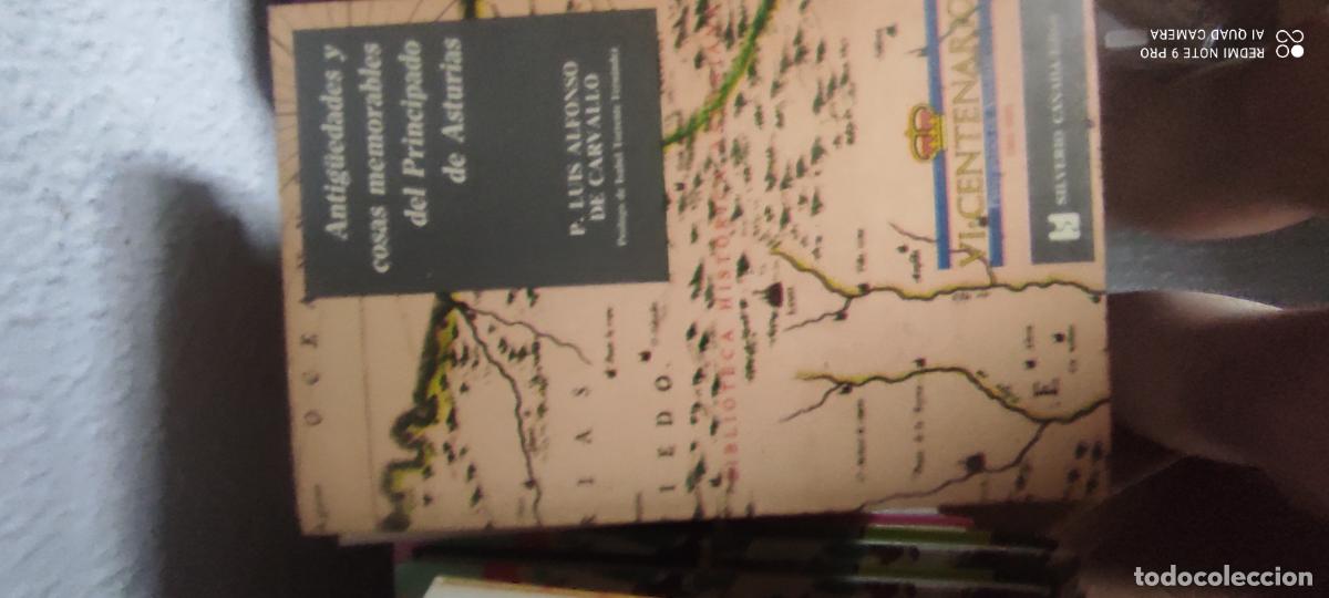 Libros de segunda mano: ANTIG&Uuml;EDADES Y COSAS MEMORABLES DEL PRINCIPADO DE ASTURIAS - P. LUIS ALFONSO DE CARVALLO