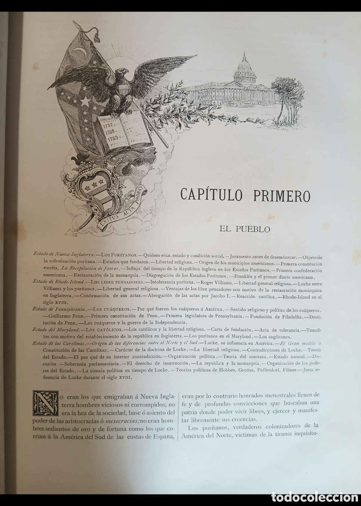 Libros de segunda mano: el centenario, siglo XIX 1789-1889 - Foto 4