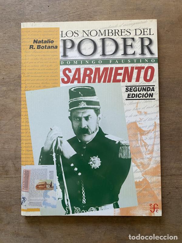 Libros de segunda mano: Los nombres del poder Domingo Faustino Sarmiento - Botana Natalio R. - Foto 1