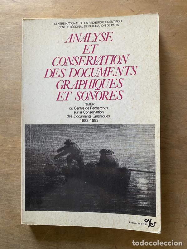 Libros de segunda mano: Analyse et Conservation des Documents Graphiques et Sonores - -