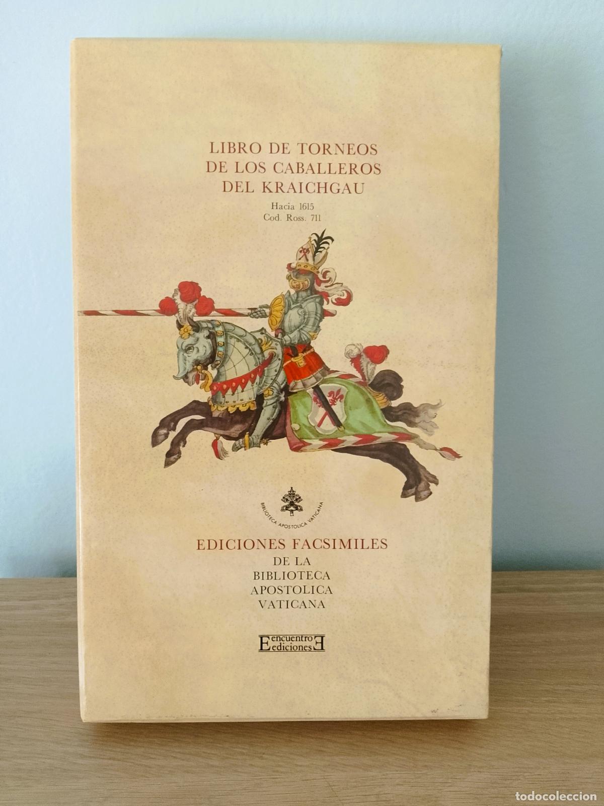 Libros de segunda mano: Libro de Torneos de los Caballeros del Kraichgau (Ross 711) -Facs&iacute;mil en estuche: 2 libros.