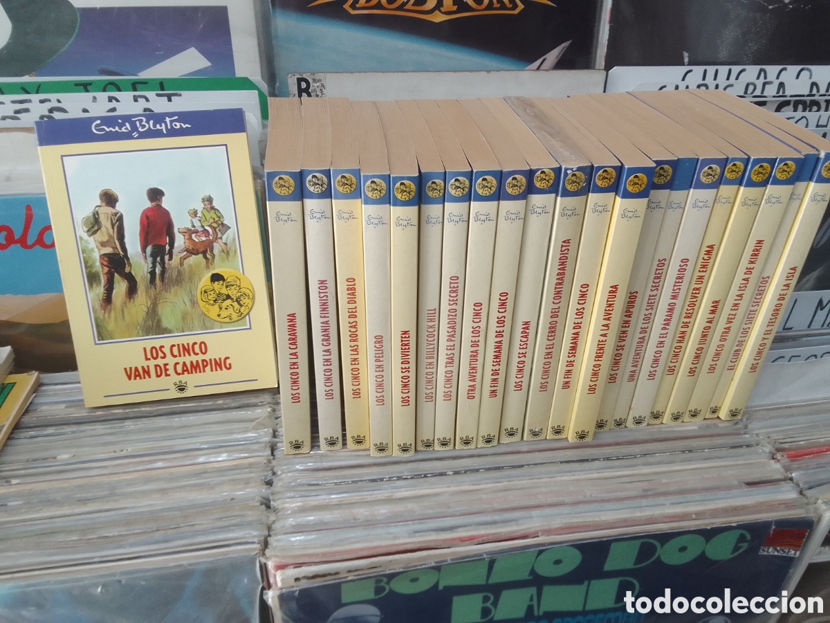 Libros de segunda mano: Lote 22 libros Enid blyton,los cinco