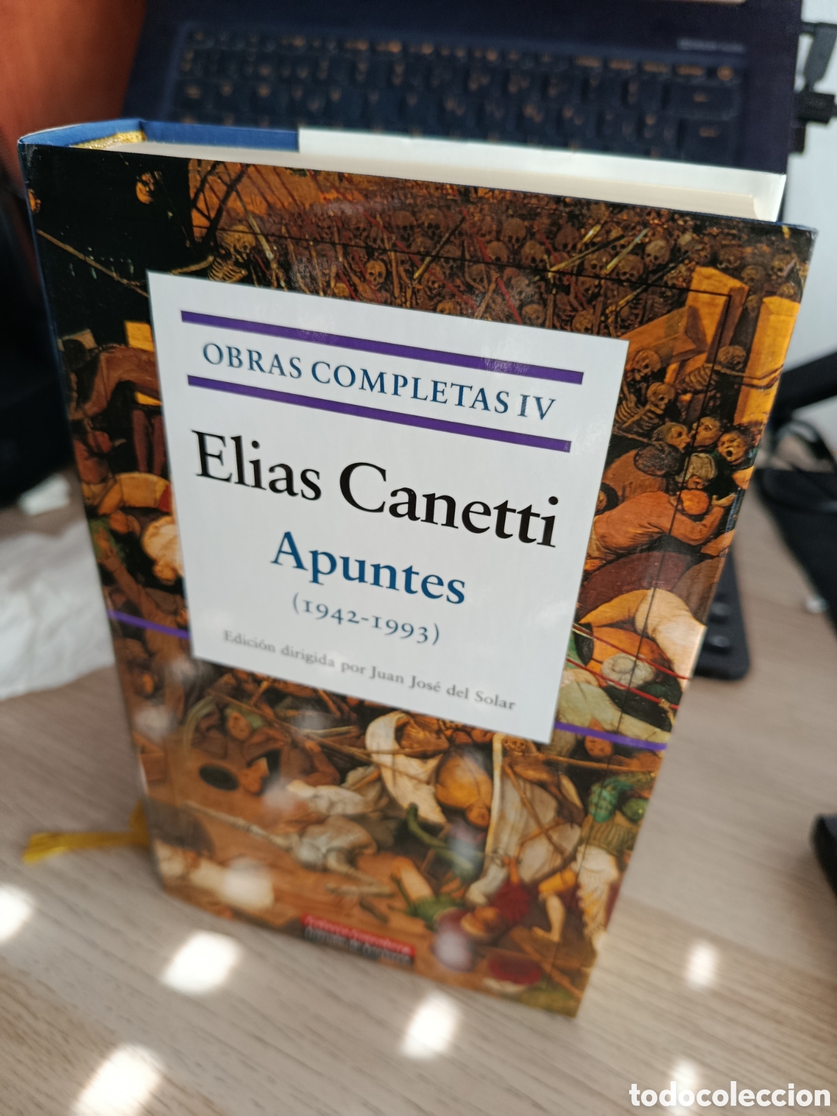 Libros de segunda mano: El&iacute;as Canetti. Obras completas IV. Apuntes (1942-1993)