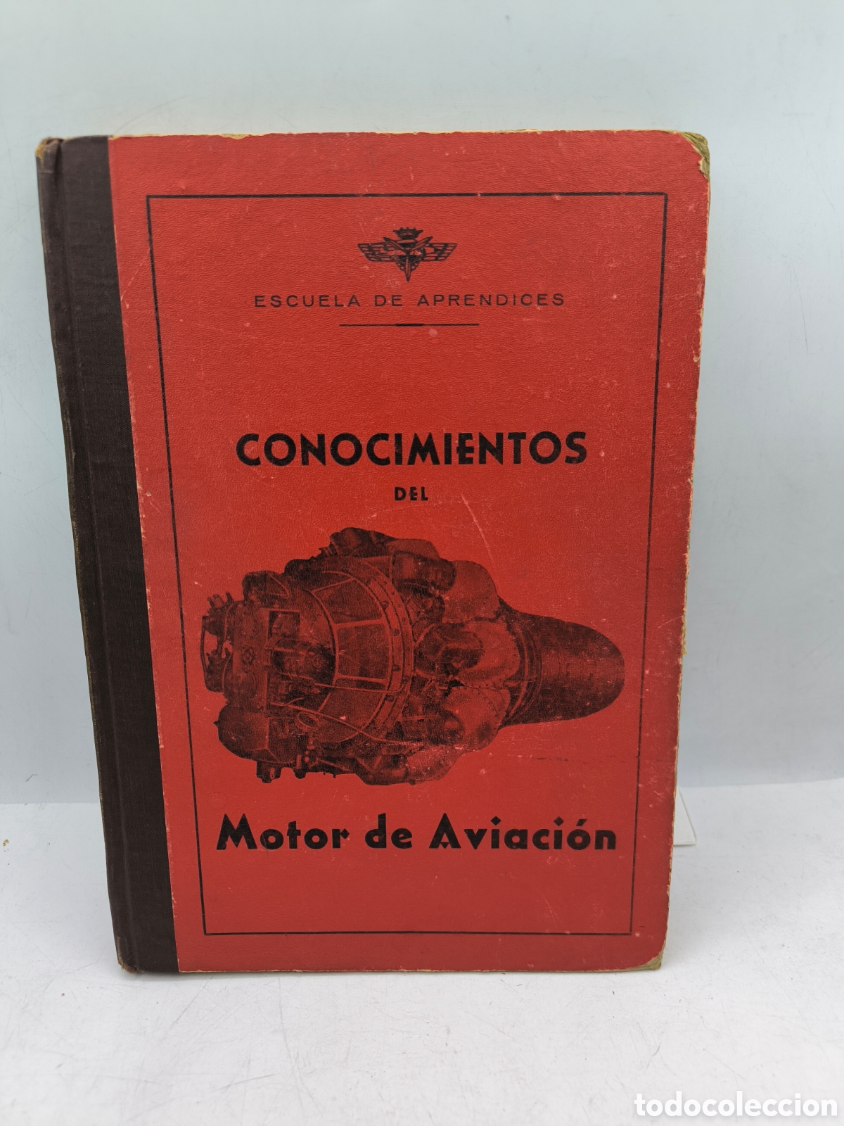 Libros de segunda mano: Conocimientos del motor de aviaci&oacute;n escuela de aprendices. Dedicado por el autor