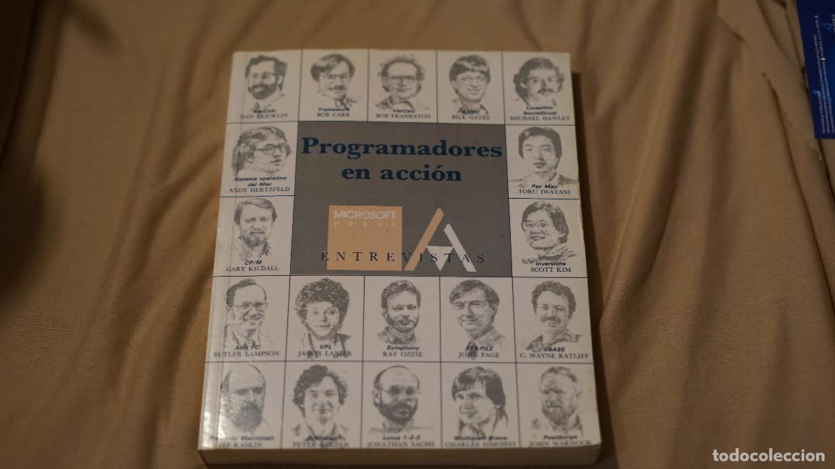 Libros de segunda mano: Programadores en acci&oacute;n - Entrevistas - anaya 1988