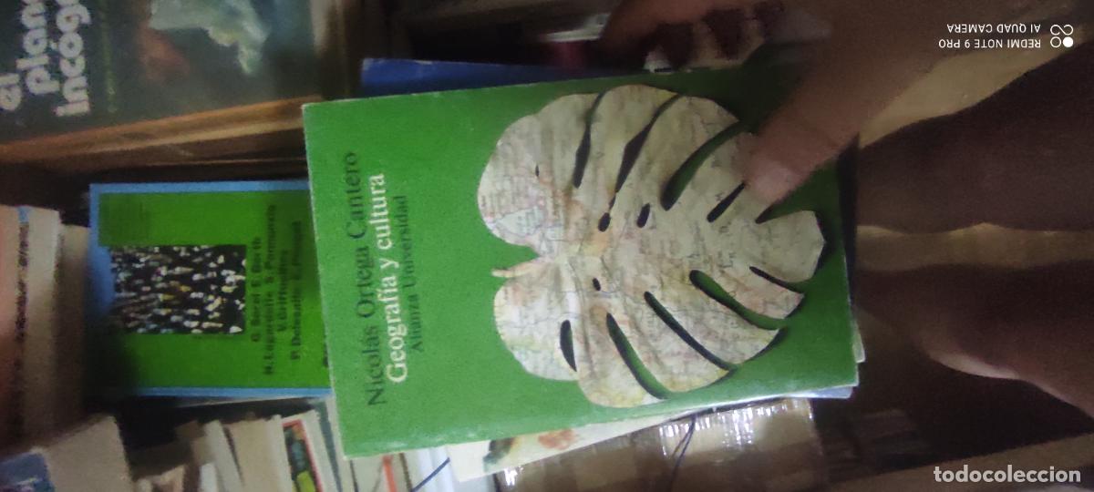 Libros de segunda mano: GEOGRAFIA Y CULTURA - ORTEGA CANTERO, NICOLAS