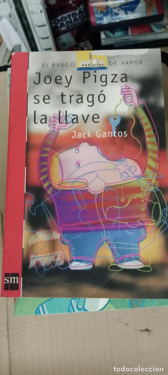 Libros de segunda mano: SE TRAGO LA LLAVE JOEY PIGZA EL BARCO DE VAPOR LIBRO GG-AUR