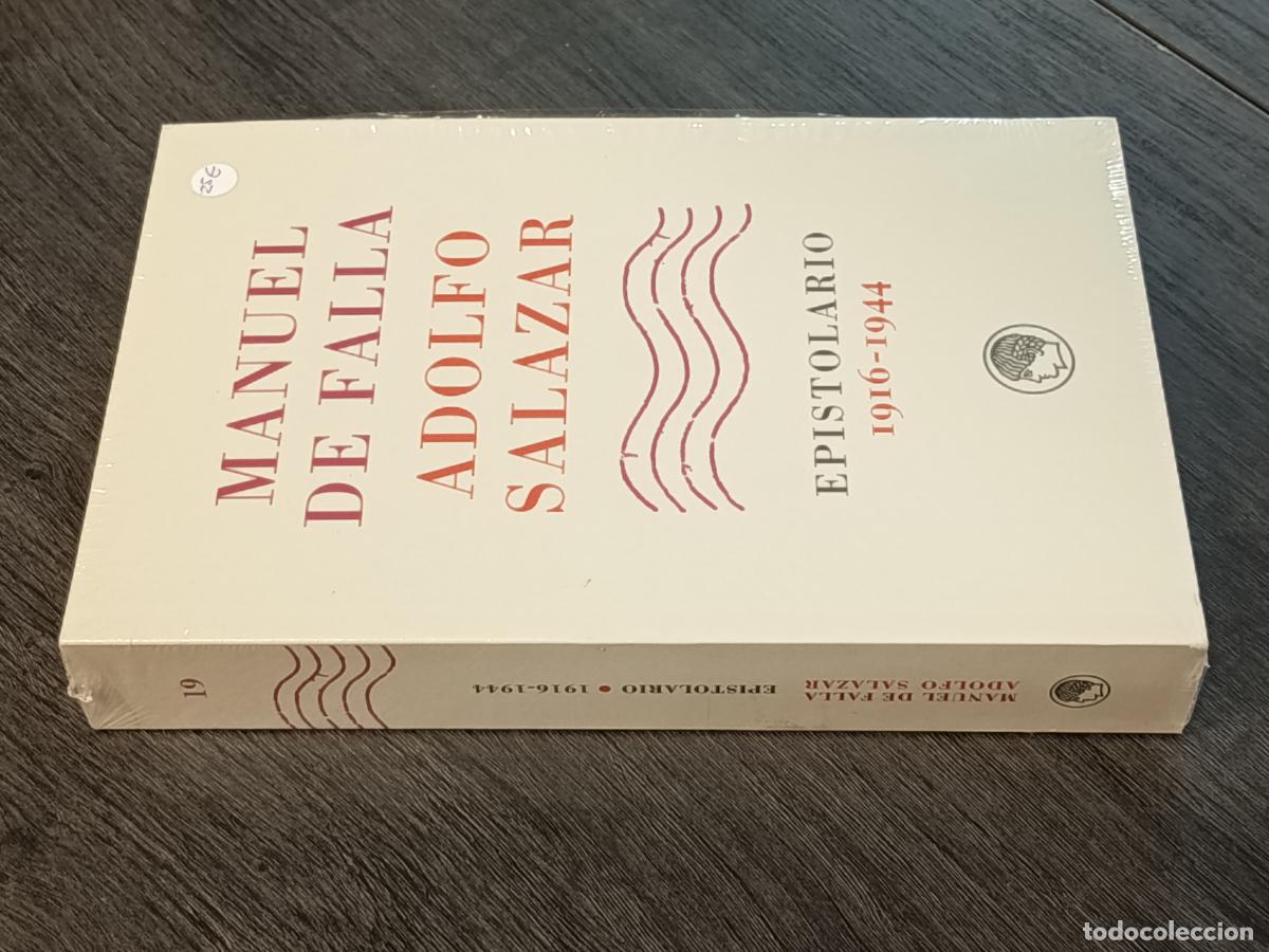 Libros de segunda mano: 2021 - MANUEL DE FALLA ADOLFO SALAZAR. Epistolario 1916 - 1944