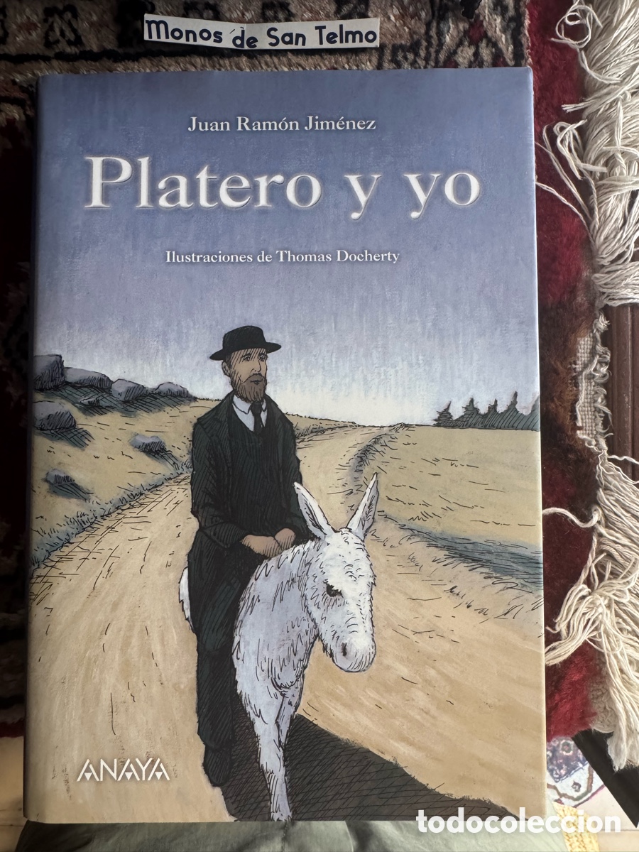 Libros de segunda mano: Platero y yo Juan Ramon Jim&eacute;nez ilustraciones Thomas Docherty