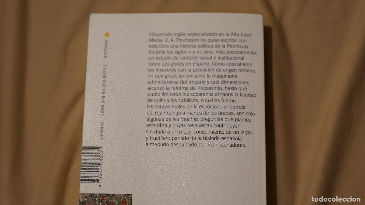Libros de segunda mano: E. A. Thompson - Los Godos en Espa&ntilde;a - Alianza 2013 - Foto 3