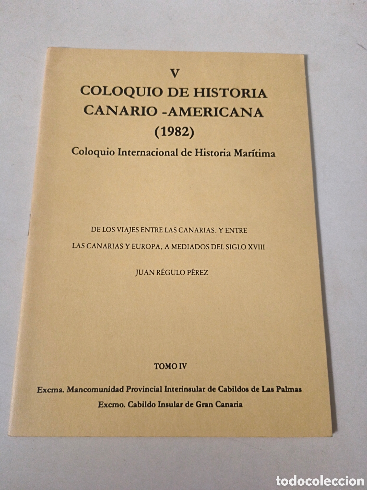 Libros de segunda mano: V Compendio de Historia Canario-american