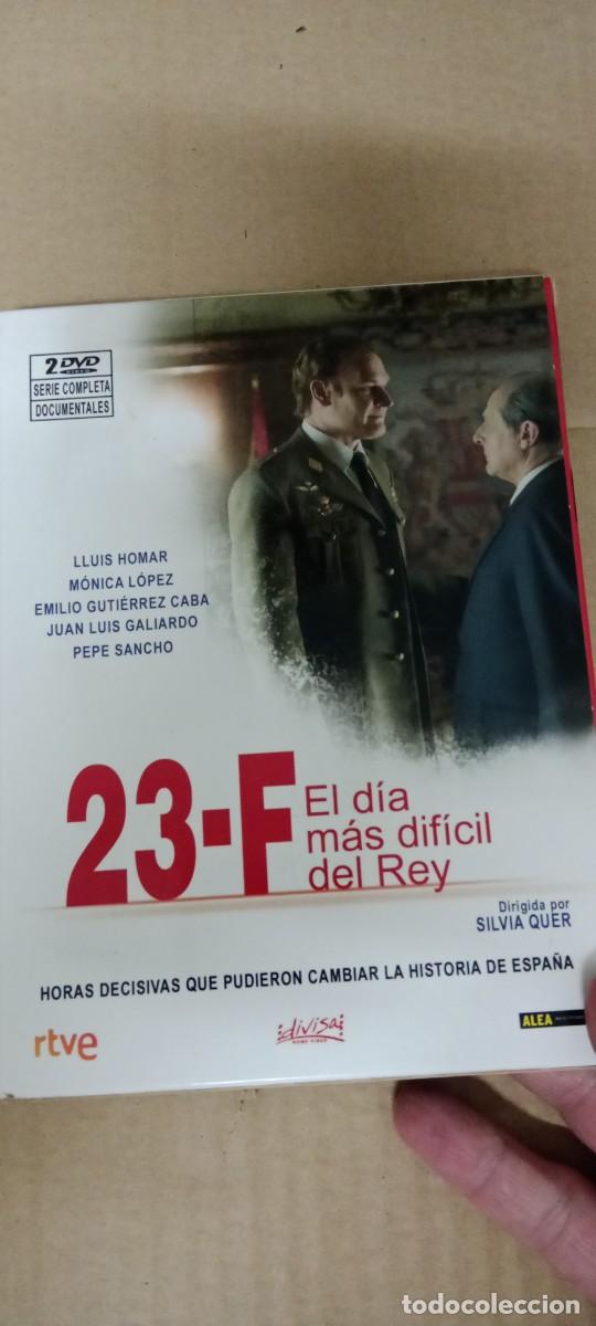 Libros de segunda mano: 23 F EL DIA MAS DIFICIL DE REY VER FOTOS DVD CINE GG-TOF