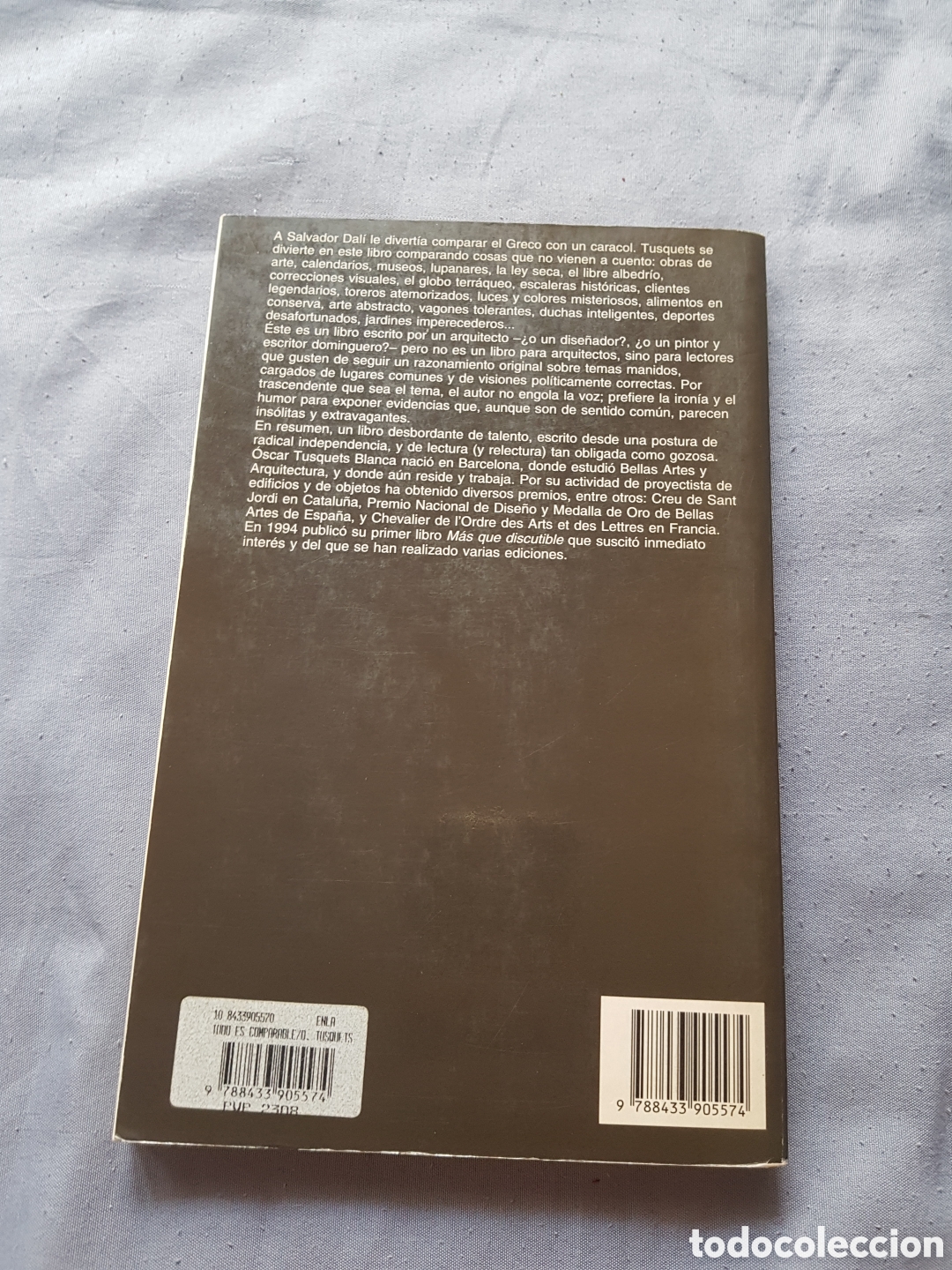 Libros de segunda mano: TODO ES COMPARABLE - OSCAR TUSQUETS BLANCA - Foto 2