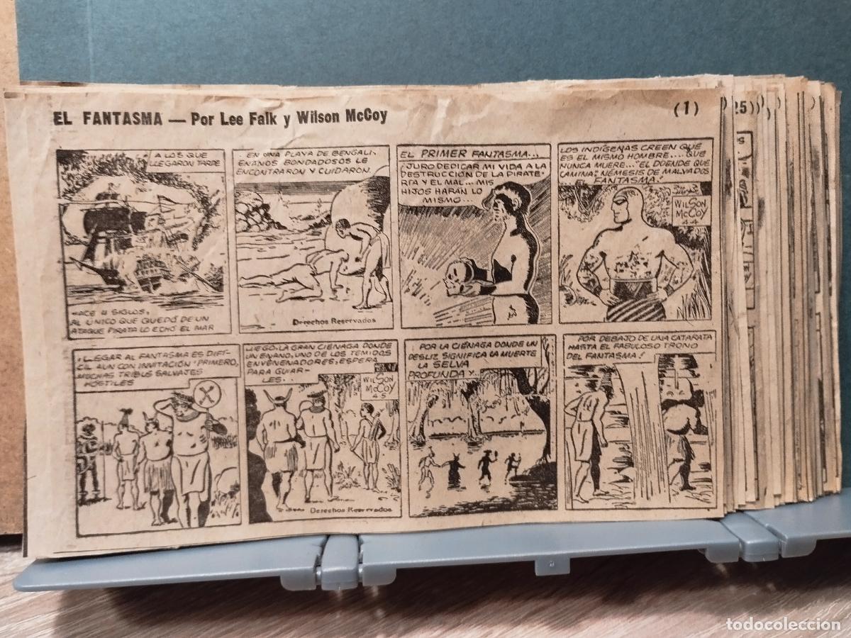 Second hand books: TIRAS DE PRENSA EL FANTASMA POR LEEFALK. DEL 1 AL 97 FALTAN 4 (19-28-49-64)