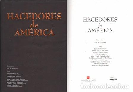 Libros de segunda mano: HACEDORES DE AMERICA - A-AM-1007