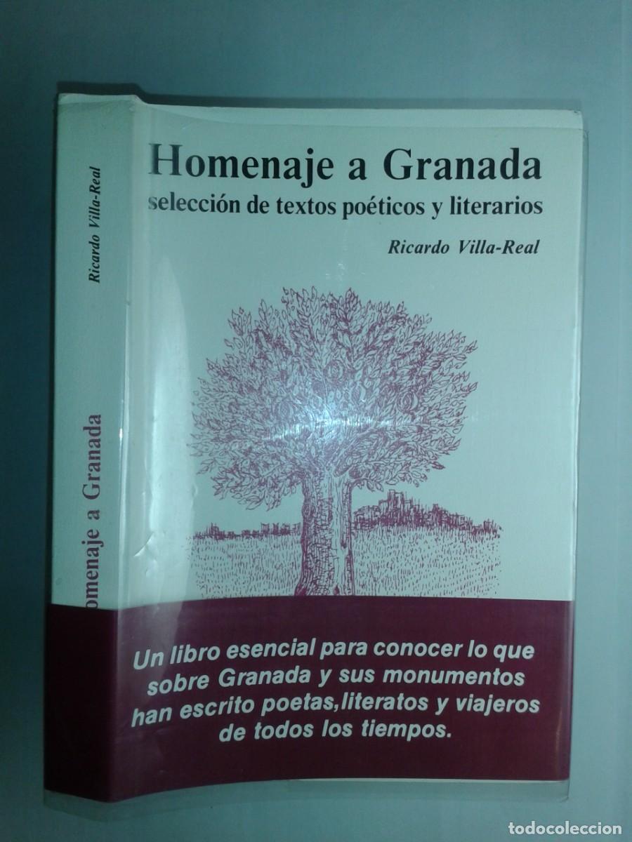 Libros de segunda mano: HOMENAJE A GRANADA 1990 RICARDO VILLA-REAL 1&ordf; EDICI&Oacute;N MIGUEL S&Aacute;NCHEZ EDITOR