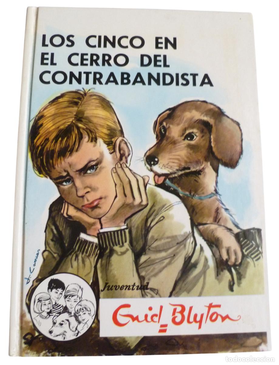 Libros de segunda mano: Los Cinco en el cerro de contrabandista n&ordm; 25 de Enid Blyton. Edit. Juventud. Nuevo