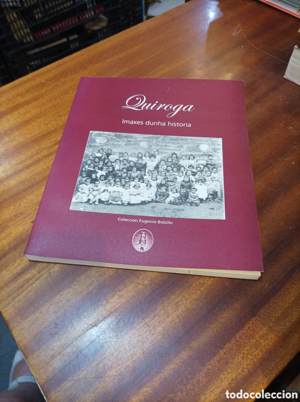 Libros de segunda mano: QUIROGA .IMAXES DUNHA HISTORIA.. COLECCI&Oacute;N EUGENIO BODILLO 2003.