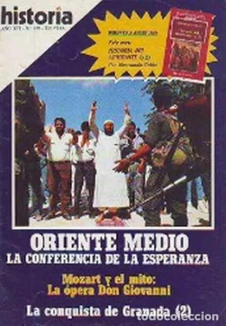Libros de segunda mano: Historia 16. A&ntilde;o XVI. N&uacute;mero 189. Oriente Medio. Mozart y el mito. La Conquista de Granada 2 - AA.VV