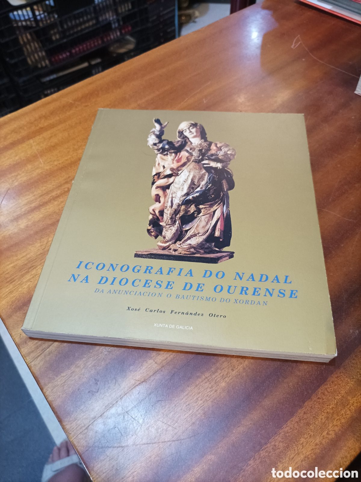 Libros de segunda mano: ICONOGRAF&Iacute;A DO NADAL NA DIOCESE DE OURENSE. DA ANUNCIACI&Oacute;N O BAUTISMO NO XORDAN..X.C.FERNANDEZ OTERO