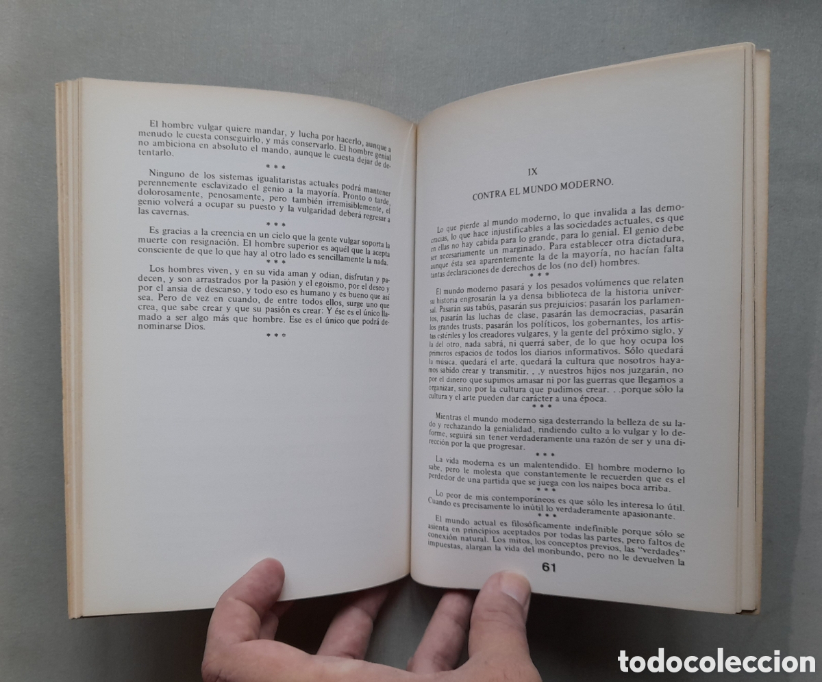 Libros de segunda mano: Contra la moral del esclavo. J. M. Infiesta - Foto 5