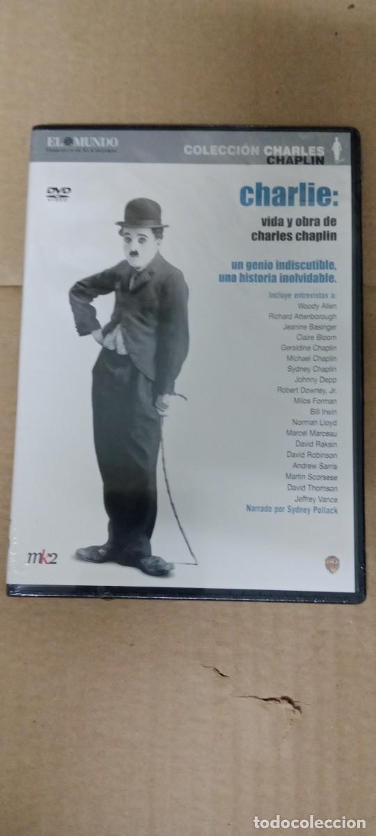 Libros de segunda mano: CHARLIE CHAPLIN VIDA Y OBRA N&ordm; 1 NUEVO PRECINTADO DVD CINE GG-CD