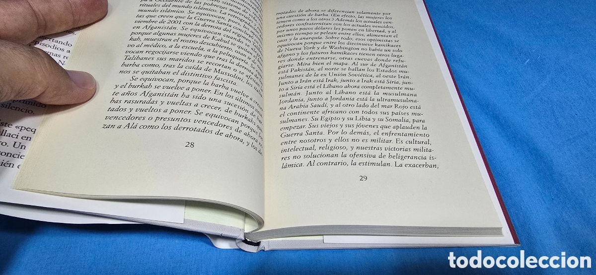 Libros de segunda mano: LA RABIA Y EL ORGULLO . ORIANA FALLACI - Foto 3