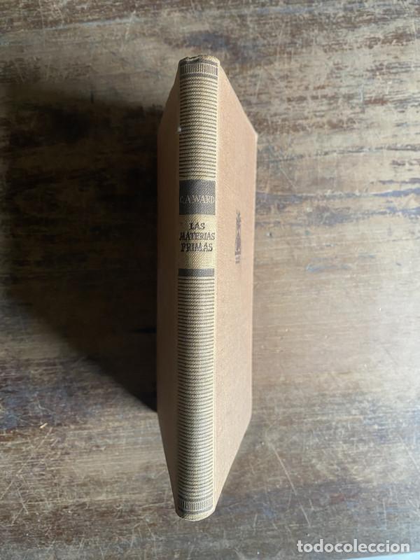 Libros de segunda mano: Las Materias Primas - Ward C.A. - Foto 1