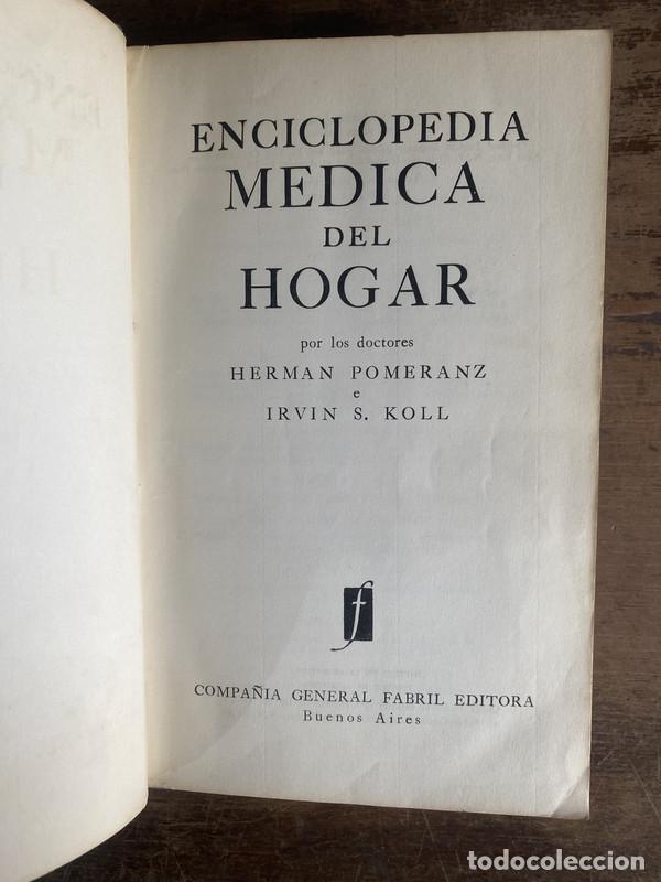 Libros de segunda mano: Enciclopedia Medica del Hogar - Pomeranz Herman y Koll Irvin S.