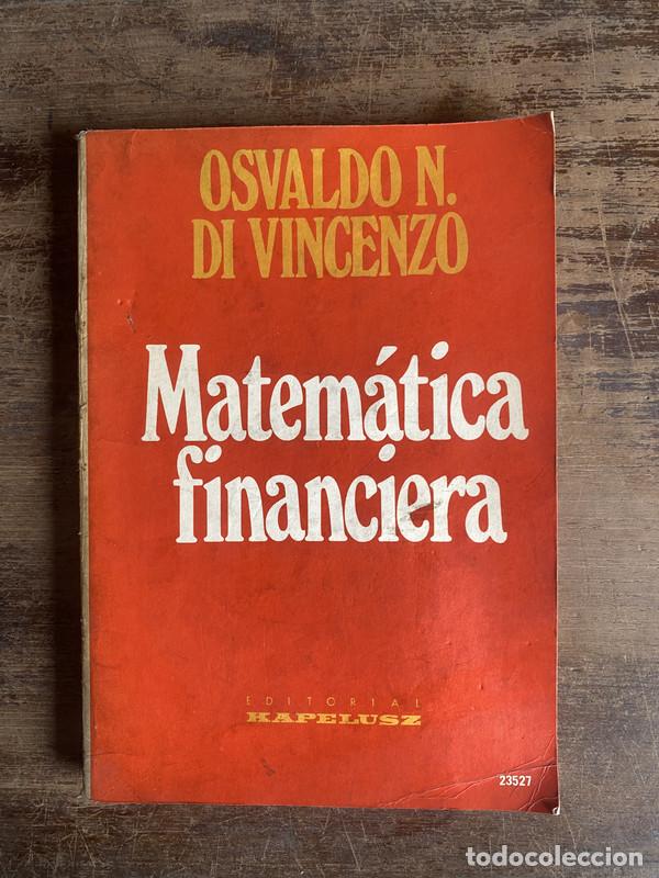 Libros de segunda mano: Matematica financiera - Di Vincenzo Osvaldo N.