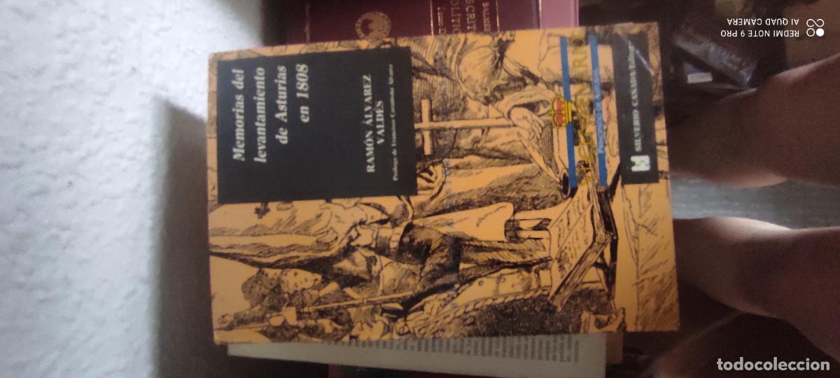 Libros de segunda mano: MEMORIAS DEL LEVANTAMIENTO DE ASTURIAS EN 1.808&rdquo; DE RAMON ALVAREZ VALDES