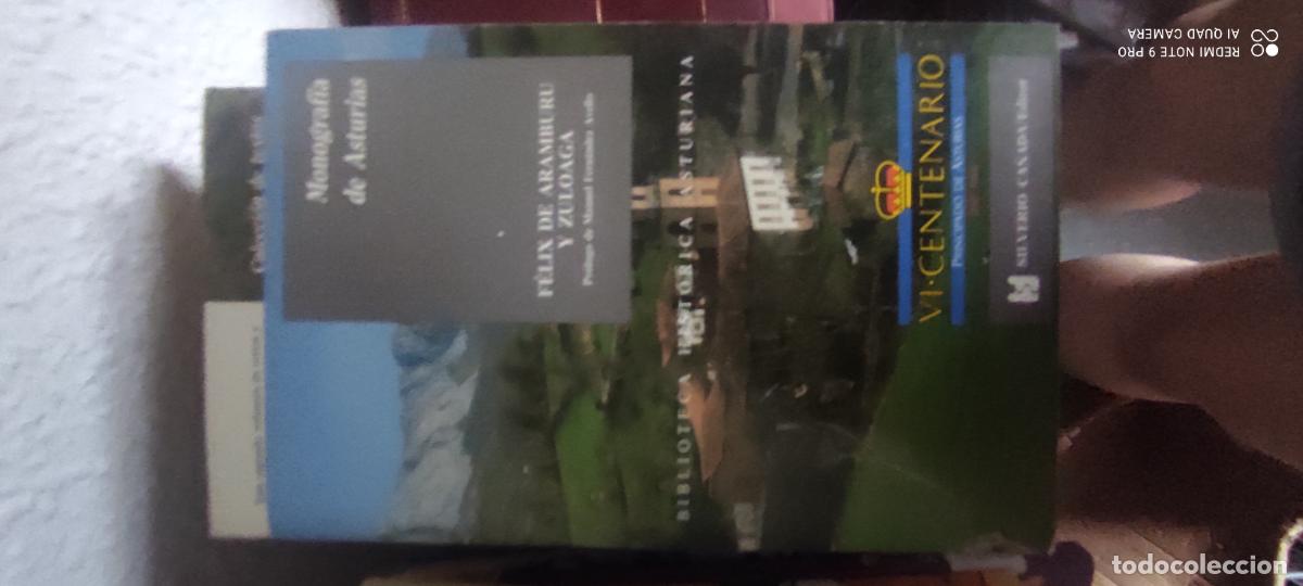 Libros de segunda mano: MONOGRAFIA DE ASTURIAS - FELIX DE ARAMBURU Y ZULOAGA