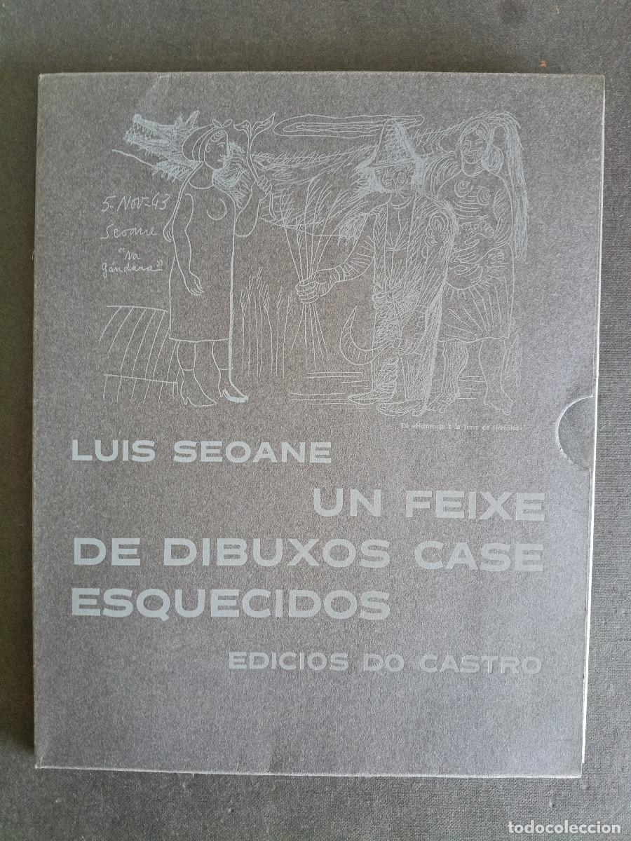 Libros de segunda mano: GALICIA. 'UN FEIXE DE DIBUXOS CASE ESQUECIDOS' LUIS SEOANE. EXEMPLAR N&ordm; 173/200 FIRMADO POR SEOANE