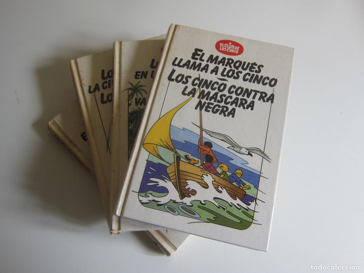 Libros de segunda mano: PACK EL CLUB DE LOS CINCO - EN LA AMAZON&Iacute;A, VAN DE CRUCERO... (C&Iacute;RCULO DE LECTORES) 4 UD. INFANTIL