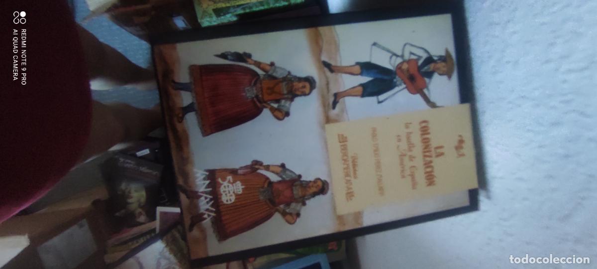Libros de segunda mano: LA COLONIZACI&Oacute;N - LA HUELLA DE ESPA&Ntilde;A..-BIBLIOTECA IBEROAMERICANA N&ordm; 13-500 ANIVERSARIO-ANAYA 1988