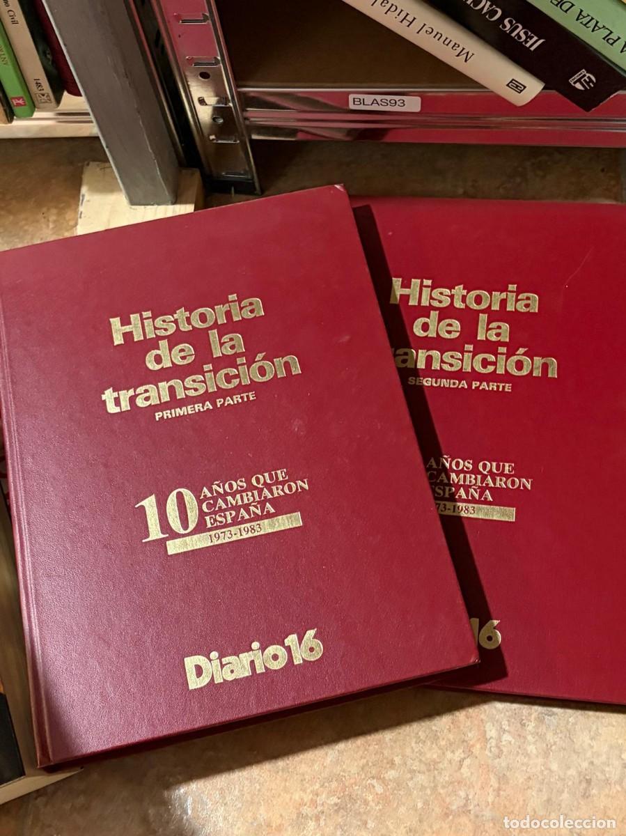 Libros de segunda mano: BLAS93 Historia de la Historia transici&oacute;n, DOS TOMOS, HISTORIA 16