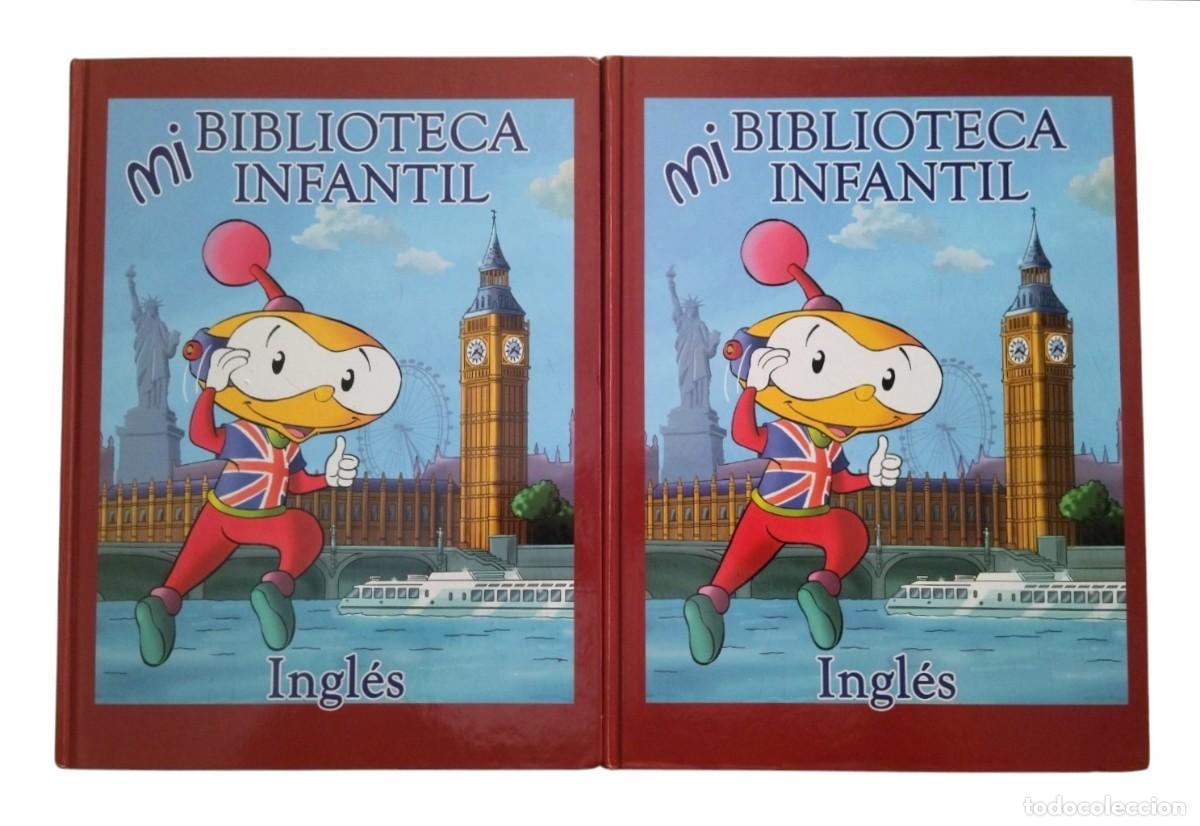 Libros de segunda mano: MI BIBLIOTECA INFANTIL - INGL&Eacute;S VOL&Uacute;MENES I Y II. EDICI&Oacute;N CULTURAL. EXCELENTE ESTADO.