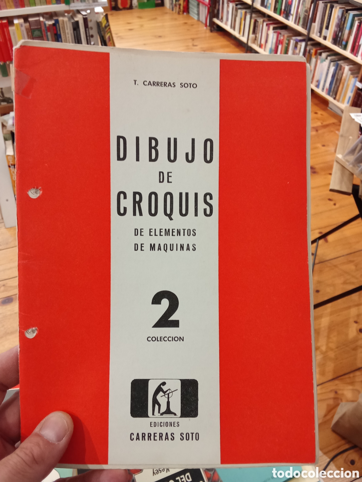 Libros de segunda mano: Dibujo de croquis Elementos de maquinas 2 - T. Carreras Soto