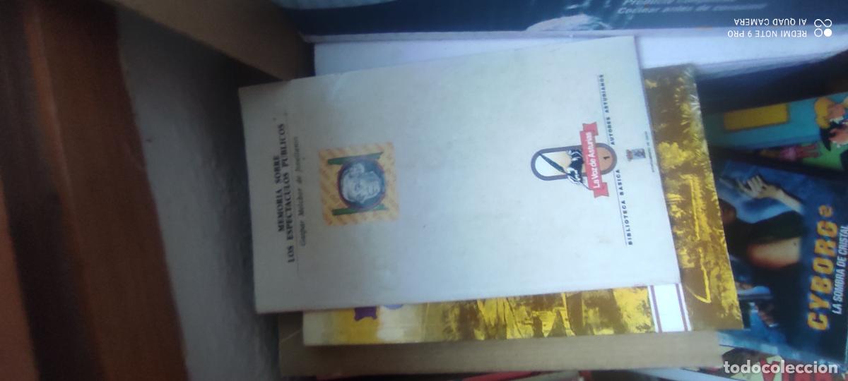 Libros de segunda mano: Memoria sobre los espect&aacute;culos p&uacute;blicos por Gaspar Melchor de Jovellanos de Ayto. de Gij&oacute;n 1991