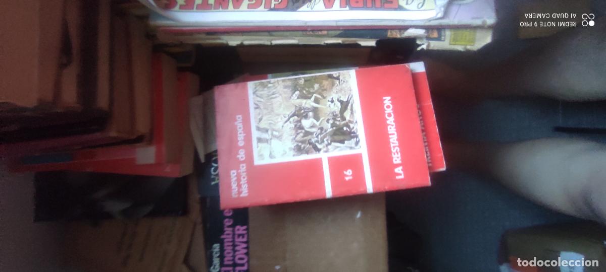 Libros de segunda mano: NUEVA HISTORIA DE ESPA&Ntilde;A 16: LA RESTAURACION - VARIOS